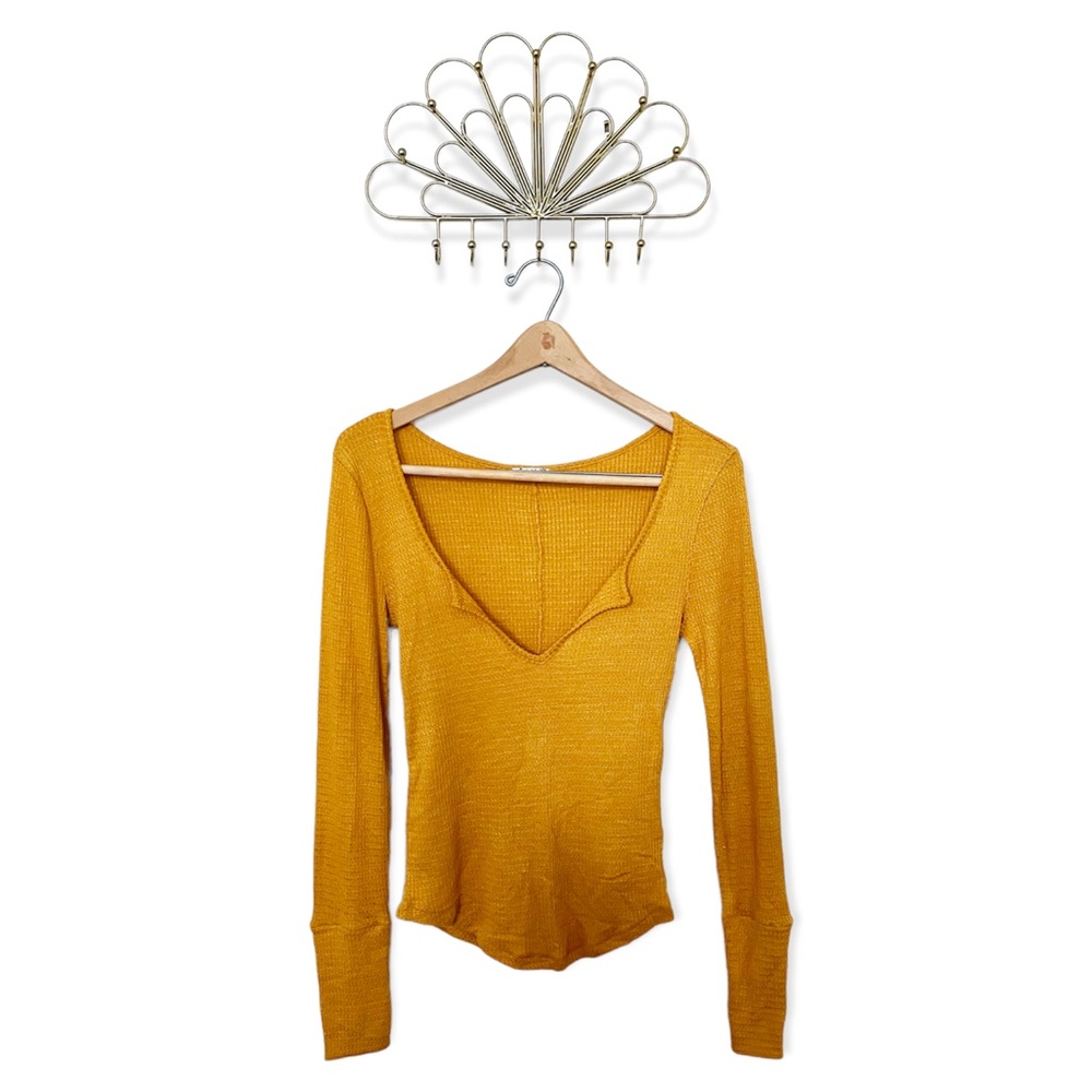 Free People Ciara Long Sleeve Layering Top